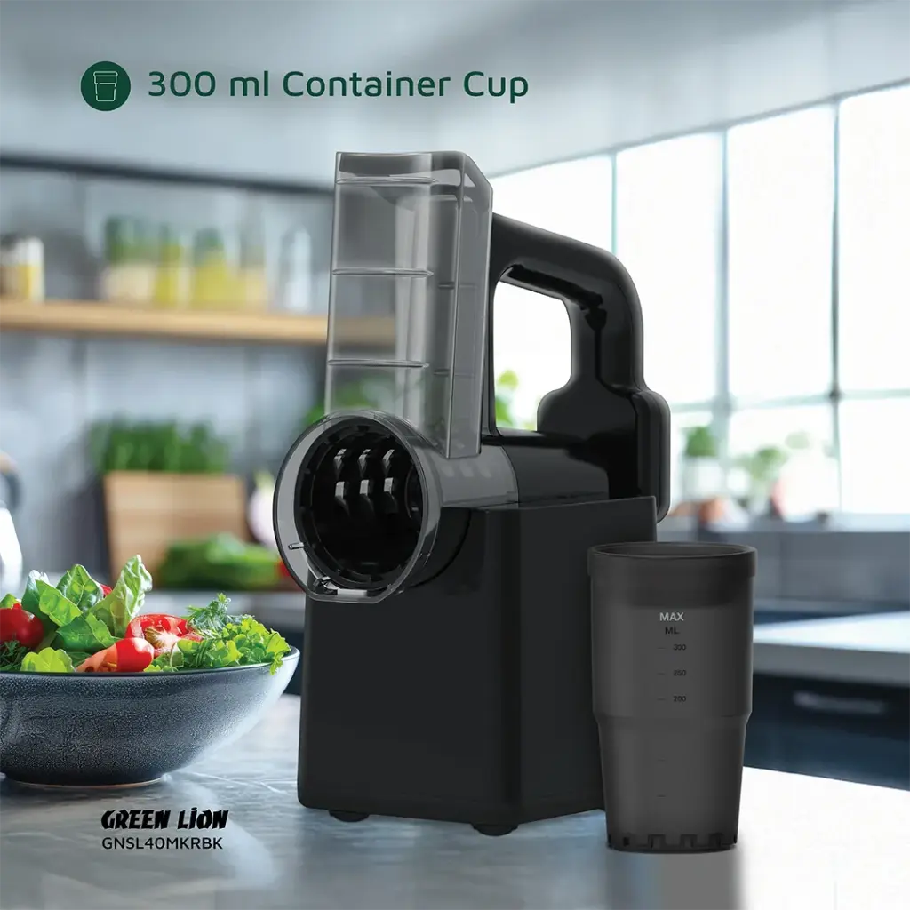 GREEN LION SALAD MAKER SLICING CHOPPING SHREDDING BLACK GNSL40MKRBK thumbnail 7