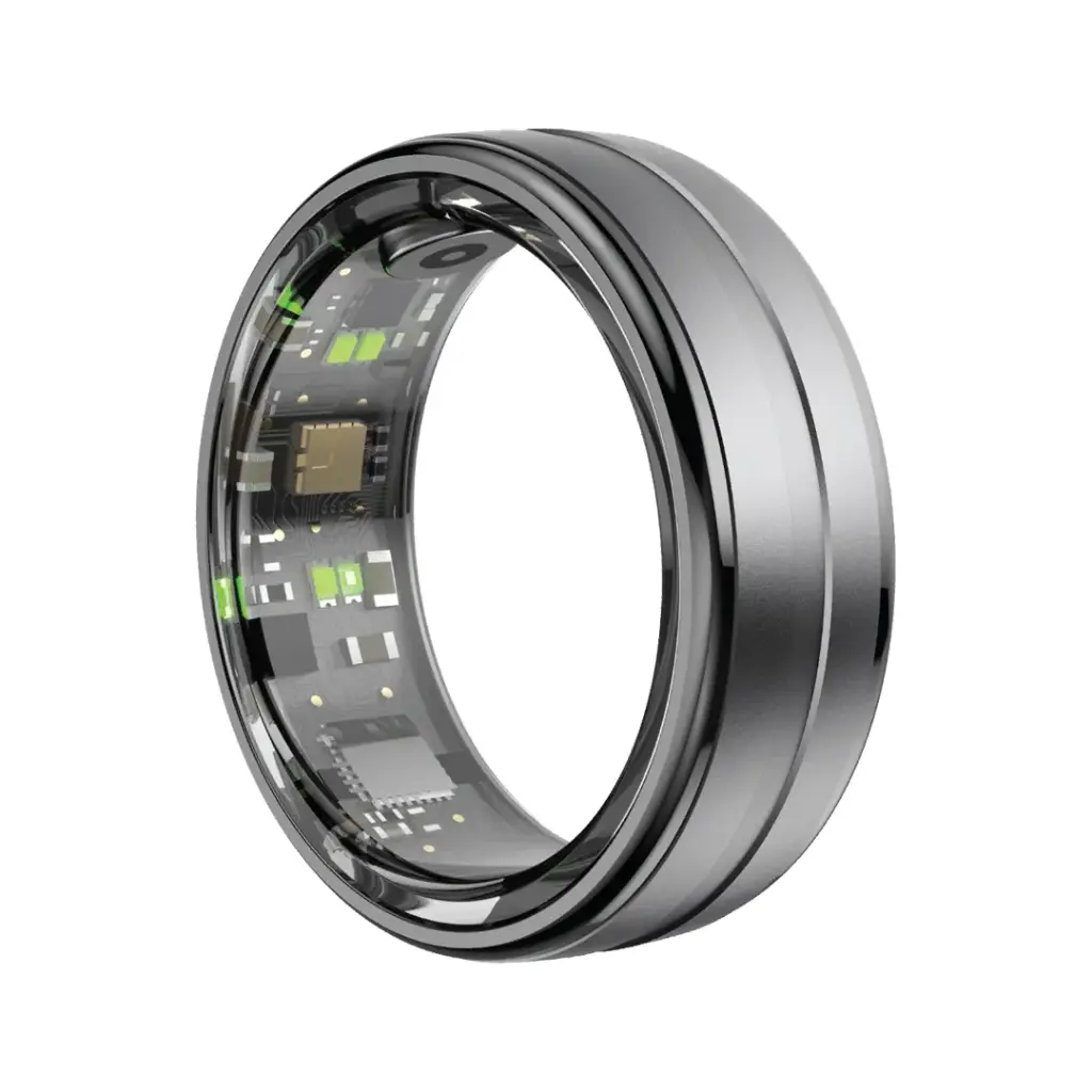 GREEN LION SMART HEALTH TRACKER RING SIZE 8 BLACK GNSRING8BK thumbnail 2