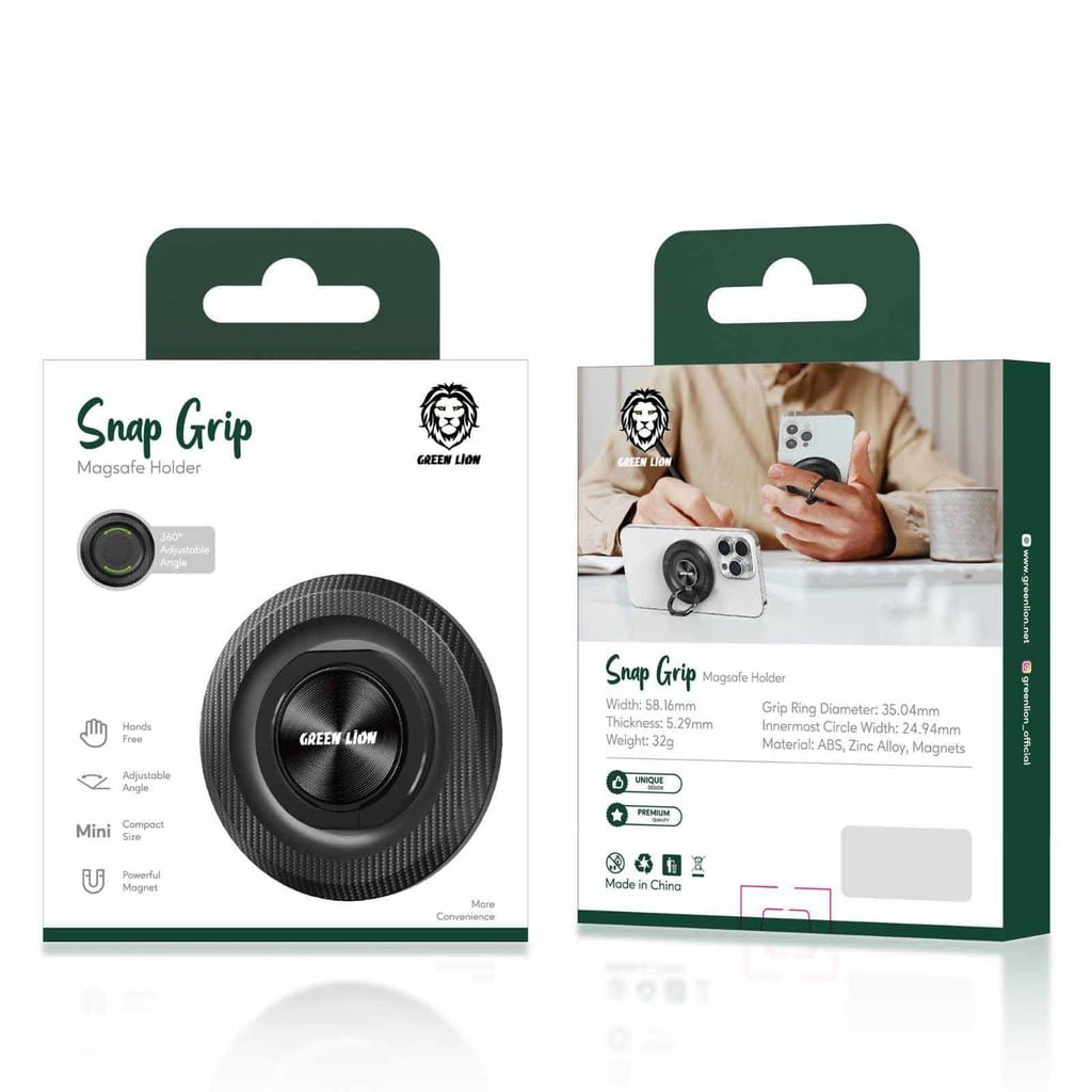 GREEN LION SNAP GRIP MAGSAFE HOLDER thumbnail 2