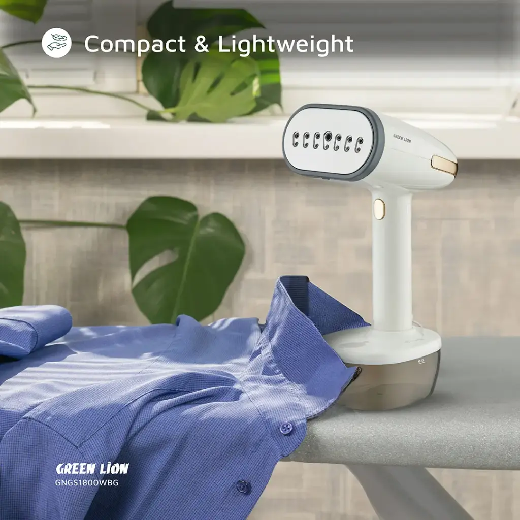 GREEN LION GARMENT STEAMER 1800W BEIGE GNGS1800WBG thumbnail 3