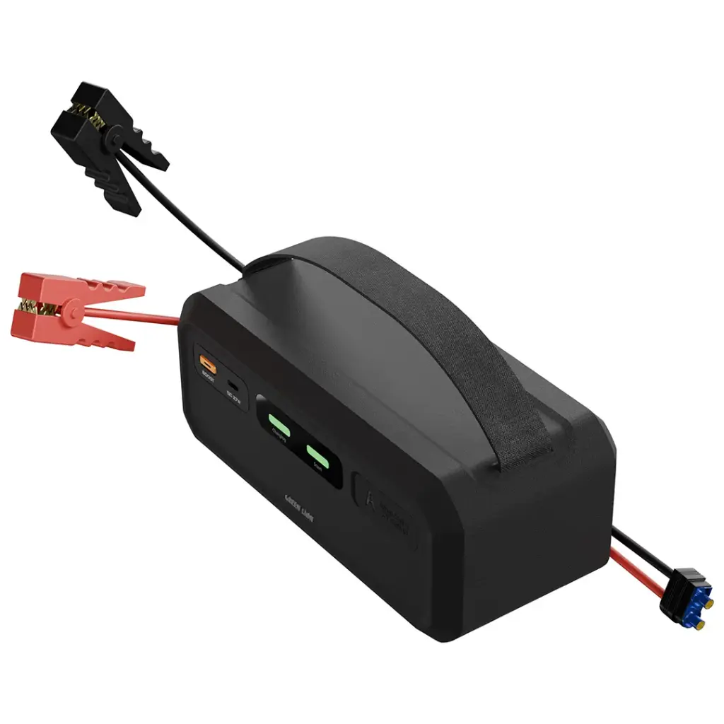 GREEN LION SUPER CAPACITOR 12V JUMP STARTER BLACK GNSPRCTRJPBK thumbnail 3