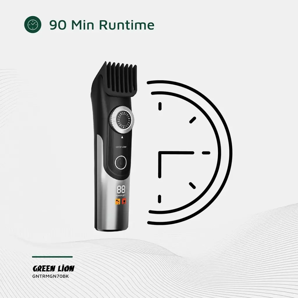 GREEN LION TRIM GEN 70 BODY HAIR TRIMMER BLACK GL-TM41 GNTRMGN70BK thumbnail 4