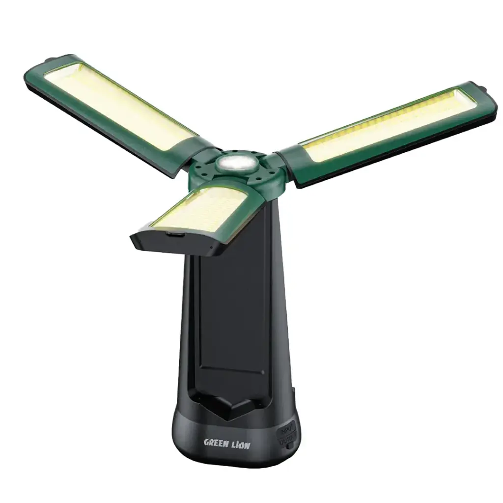 GREEN LION EXPLORER TRIPOD CAMPING LIGHT 4500 LUMENS GREEN GNTCLEX4LMGN thumbnail 3