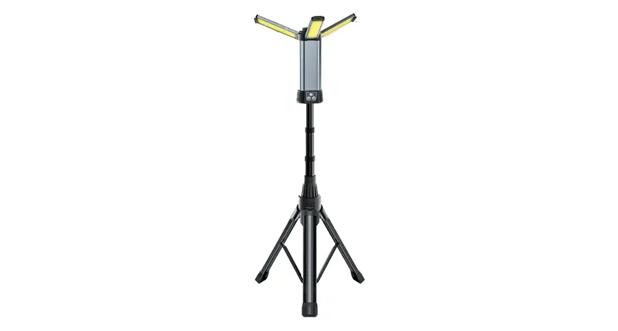 GREEN LION TRIO BEAM LITE TRIPOD CAMPING LIGHT 2000 LUMENS BLACK GNTCL2KLBK