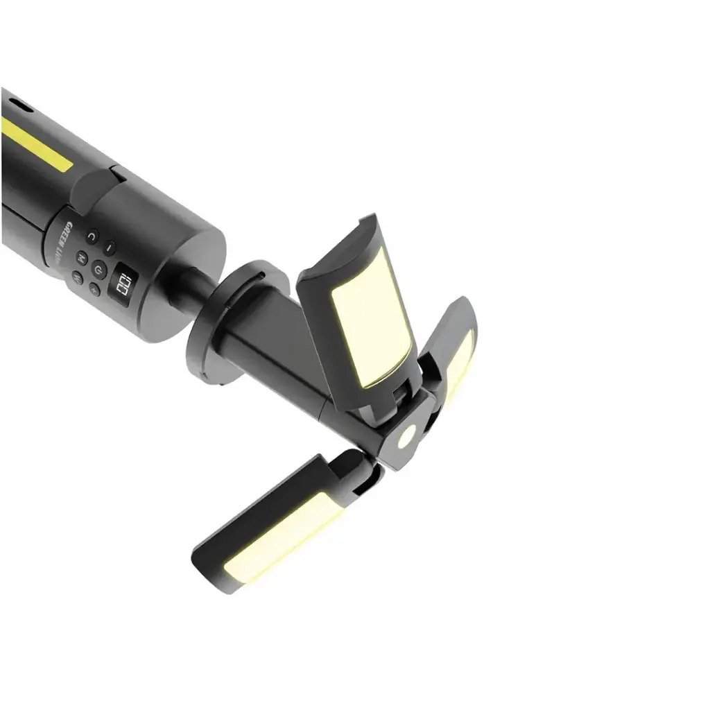 GREEN LION TRIO BEAM TRIPOD CAMPING LIGHT BLACK GNTBCL7CLBK thumbnail 3