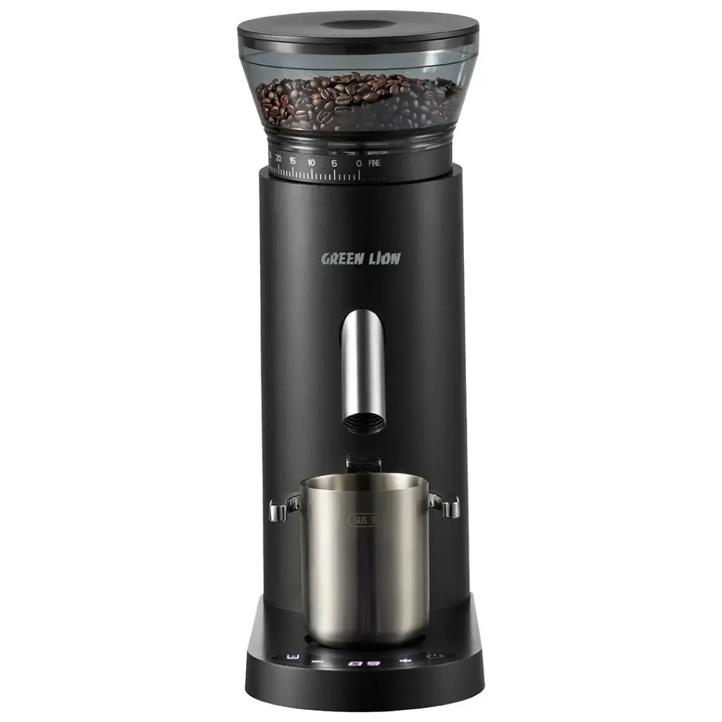 GREEN LION ULTIMATE GRIND ELECTRIC COFFEE GRINDERBLACK GNULCGRNRBK thumbnail 2