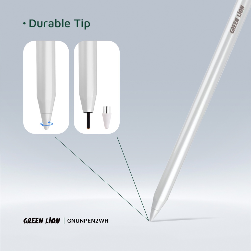 GREEN LION UNIVERSAL PENCIL 2 WHITE GNUNPEN2WH thumbnail 4