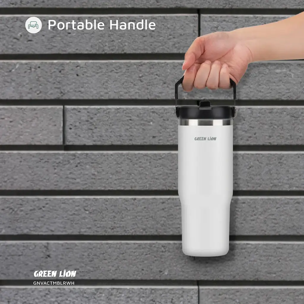 GREEN LION VACUUM TUMBLER 900ML WHITE GNVACTMBLRWH thumbnail 4