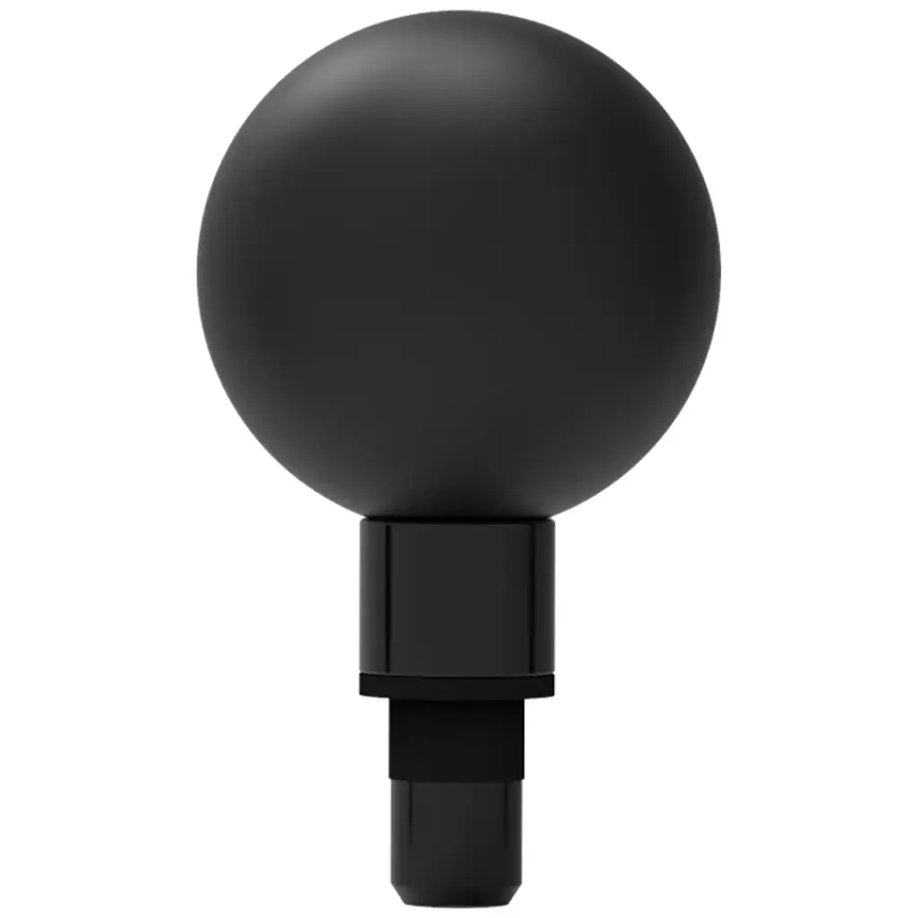 GREEN LION VIBE PRO DUAL HEAD MASSAGE GUN BLACK GNVDUMSGUNBK thumbnail 4