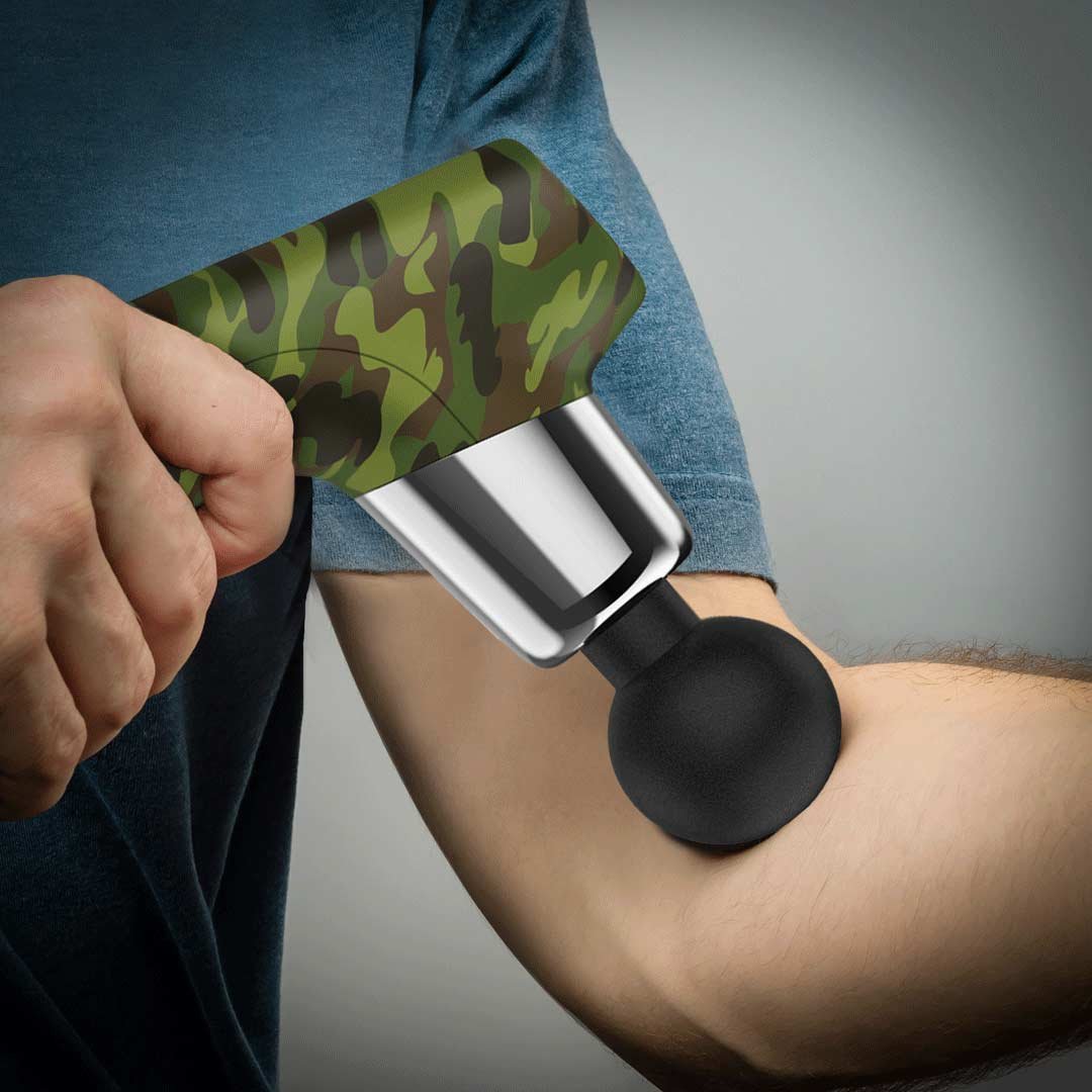 GREEN RELAXANTE PORTABLE MASSAGE GUN CAMOUFLAGE GNFG2500CM thumbnail 2