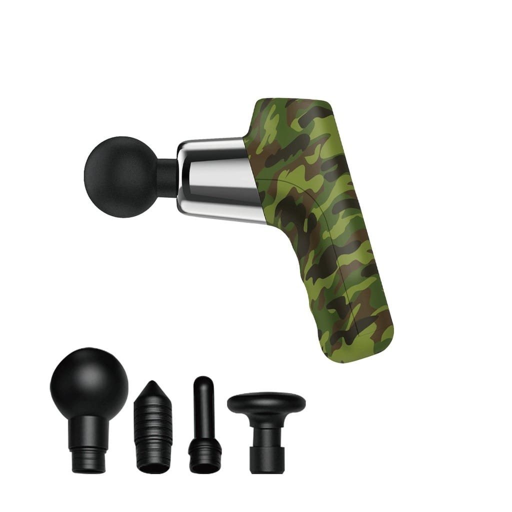 GREEN RELAXANTE PORTABLE MASSAGE GUN CAMOUFLAGE GNFG2500CM
