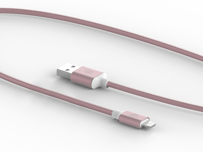 GRIFFIN USB TO LIGHTNING CABLE 10FT R GOLD GC43439 thumbnail 3