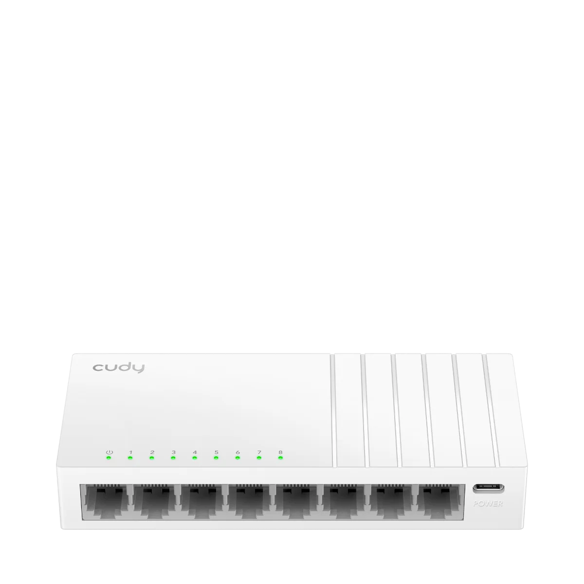 CUDY 8 PORT GIGABIT DESKTOP SWITCH WITH USB C POWER INPUT GS108U