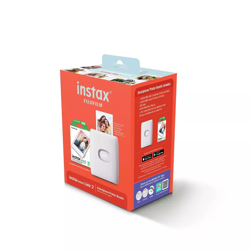 Fujifilm Instax Mini Link 2 Bundle Smartphone Printer - Instant Photo Printing with Accessories thumbnail 7