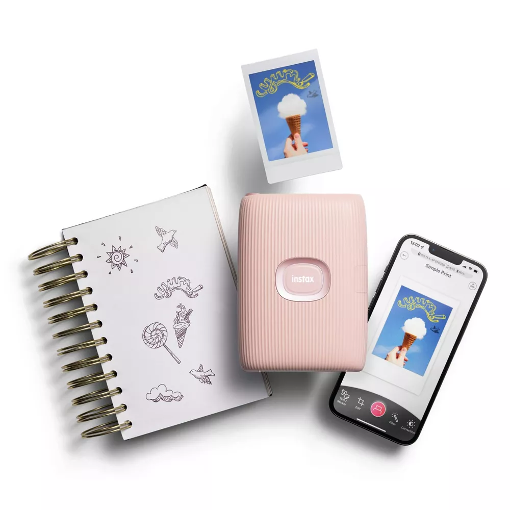 Fujifilm Instax Mini Link 2 Bundle Smartphone Printer - Instant Photo Printing with Accessories thumbnail 10