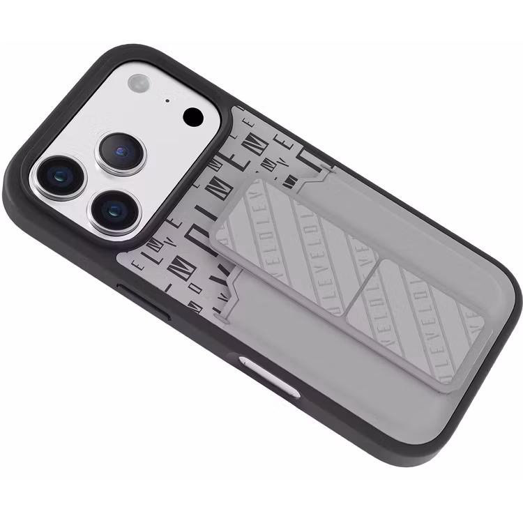 LEVELO MORPHIX IPHONE 17 PRO MAX GRIPSTAND CASE WITH CARD HOLDER CLOUD GREY LVLMRPMGCIP17PCGY thumbnail 10