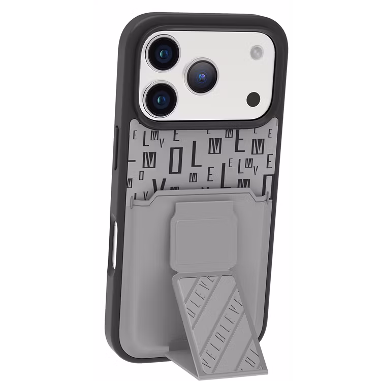 LEVELO MORPHIX IPHONE 17 PRO MAX GRIPSTAND CASE WITH CARD HOLDER CLOUD GREY LVLMRPMGCIP17PCGY thumbnail 13