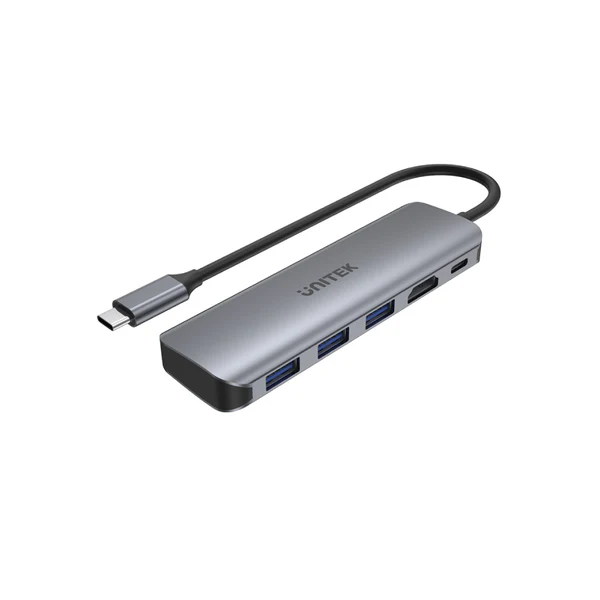 BLUPEBBLE COREHUB P5 5 IN1 USB C MULTI HUB GRAY BP-CHP5IN1-GY