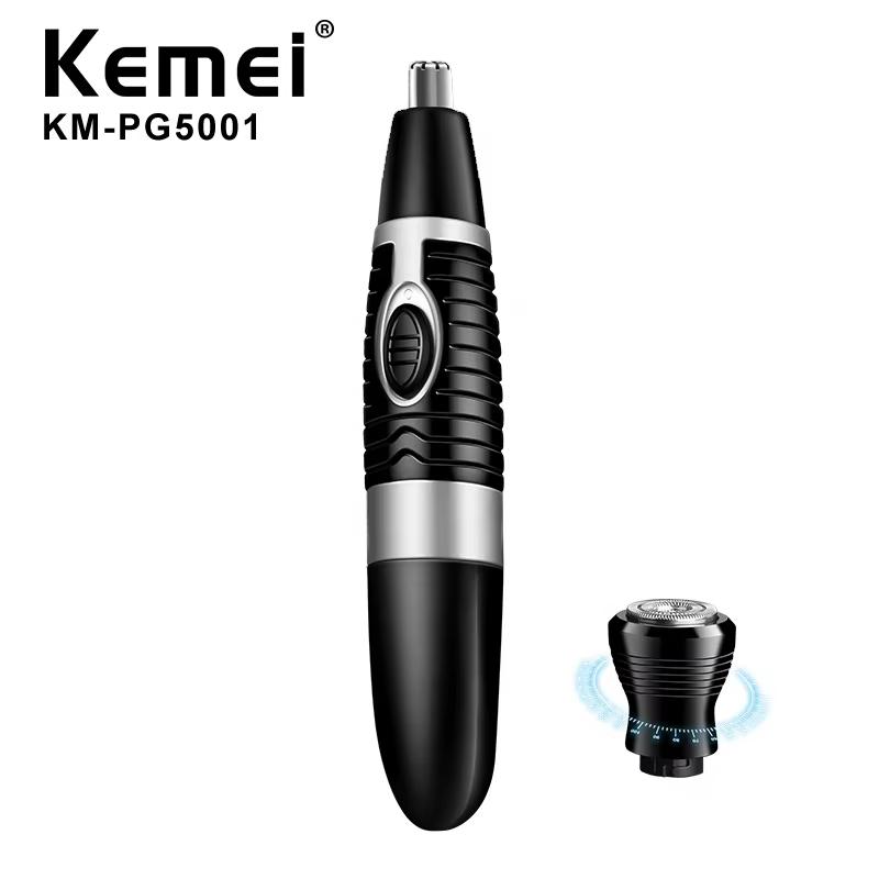 KEMEI 2 IN 1 NOSE TRIMMER AND ELECTRIC SHAVER KM-PG5001