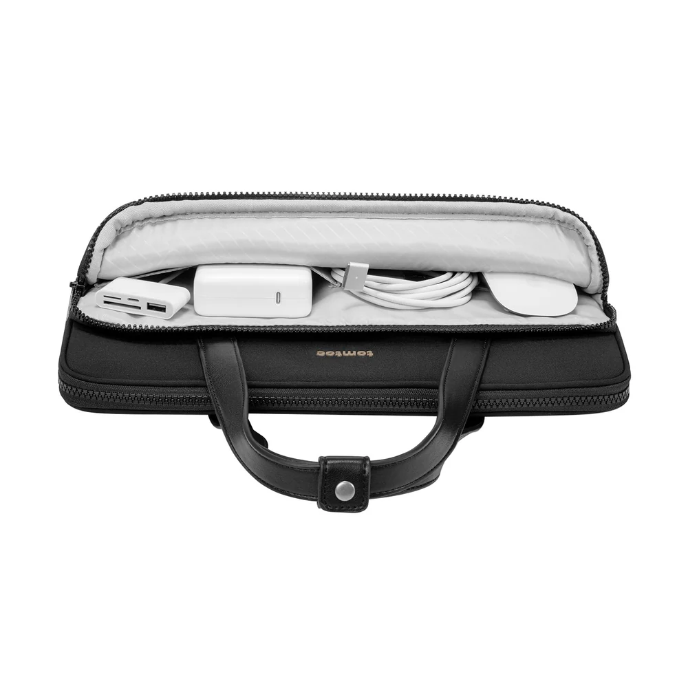 Tomtoc Versatile A12 Laptop Shoulder Bag 13.5 Inch Black A12D3D1 | Sleek, Functional & Comfortable thumbnail 2