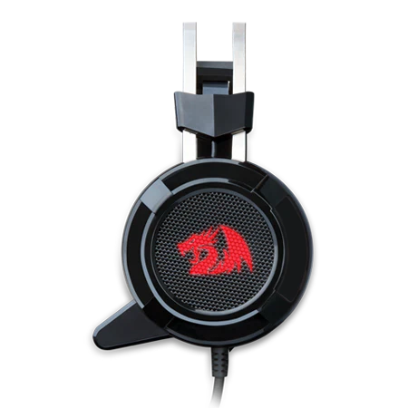 Redragon Siren 2 7.1 Channel Surround Stereo Gaming Headset (Black, H301USB-1) - Immersive Sound and Comfort thumbnail 3