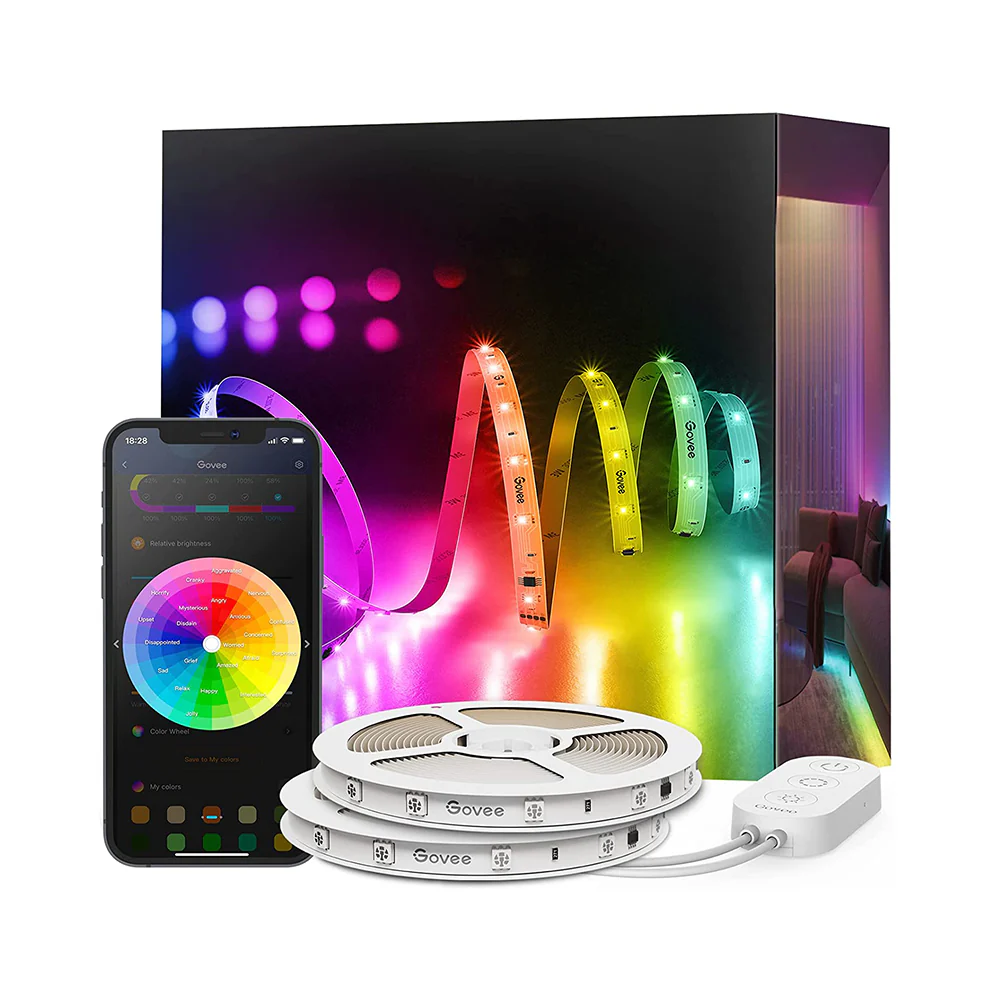GOVEE RGBIC BASIC WIFI BLUETOOTH LED STRIP LIGHTS 10M PC105887