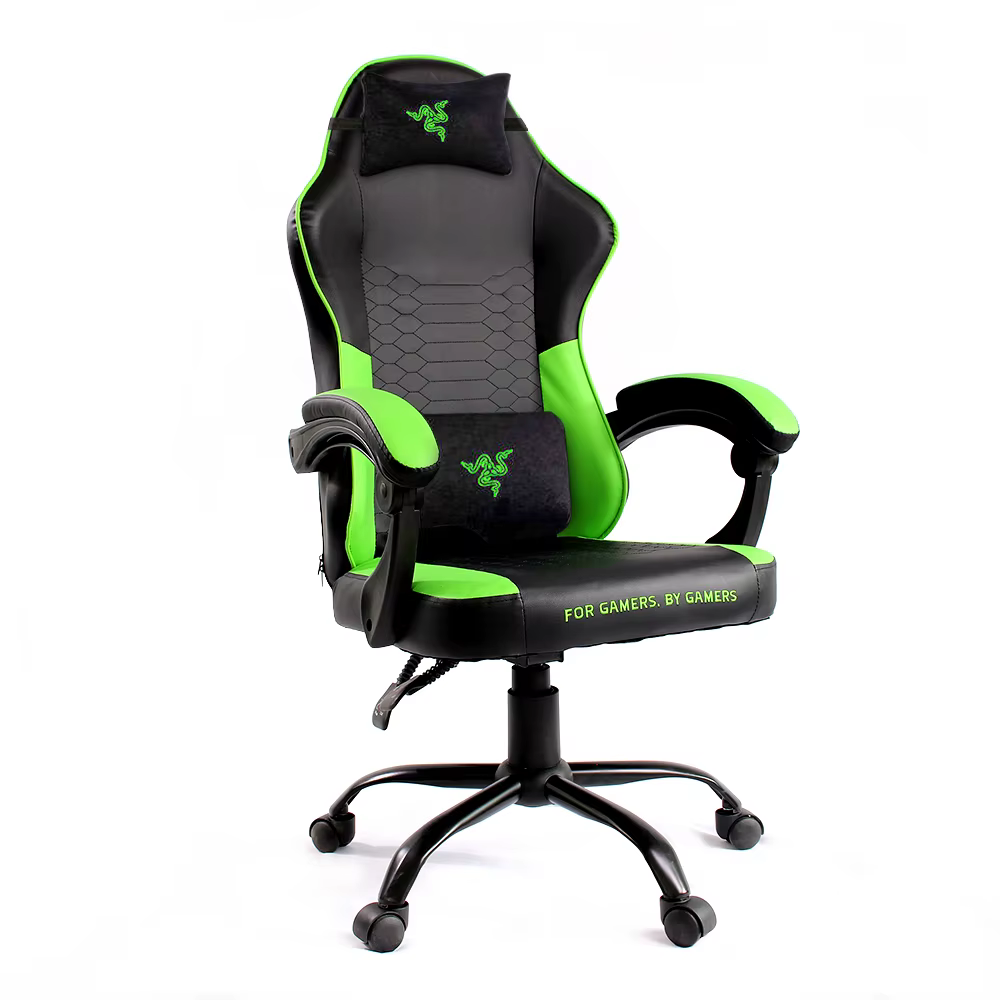 RAZER GAMING CHAIR BLACK GREEN
