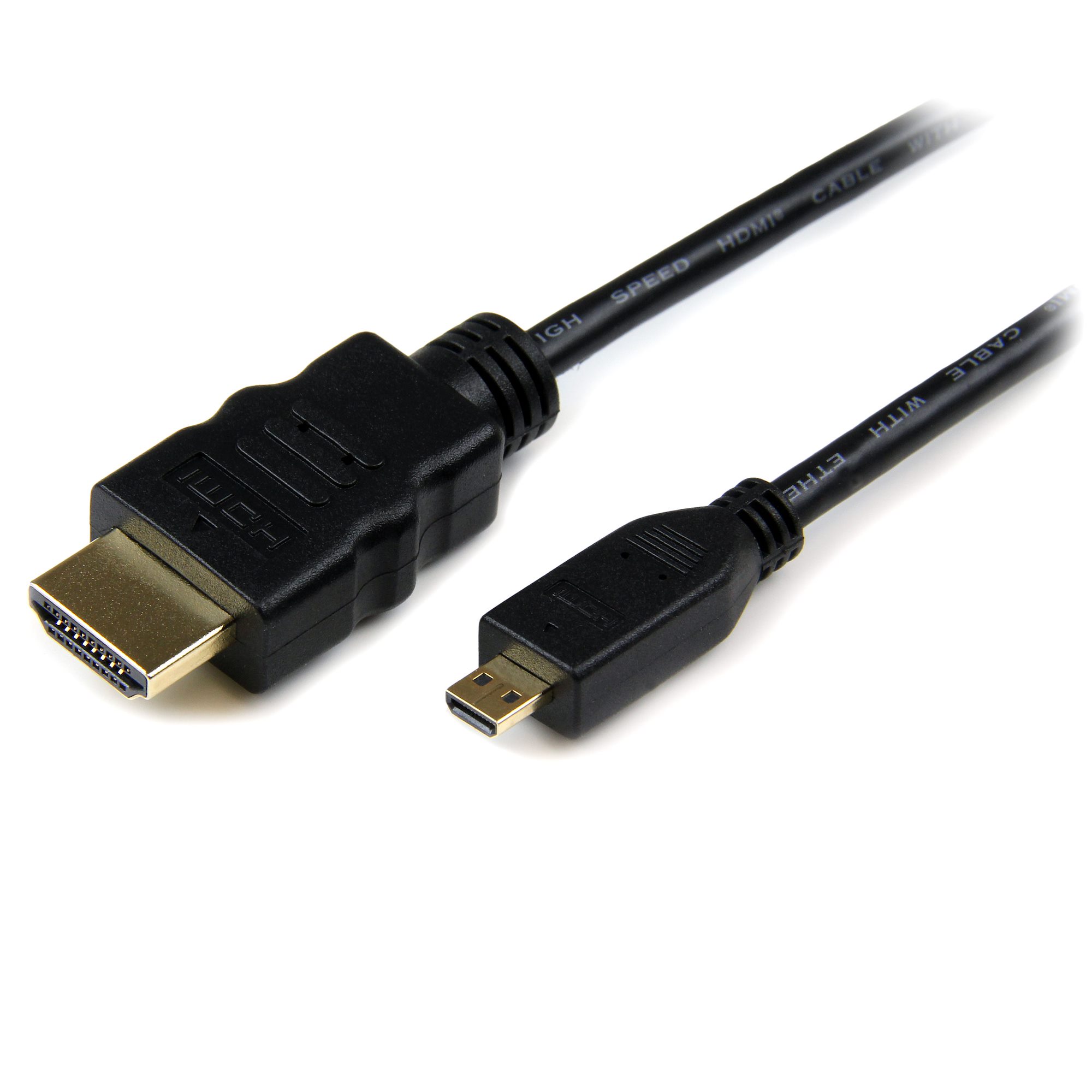 MICRO HDMI TO HDMI CABLE 1.5M BLACK