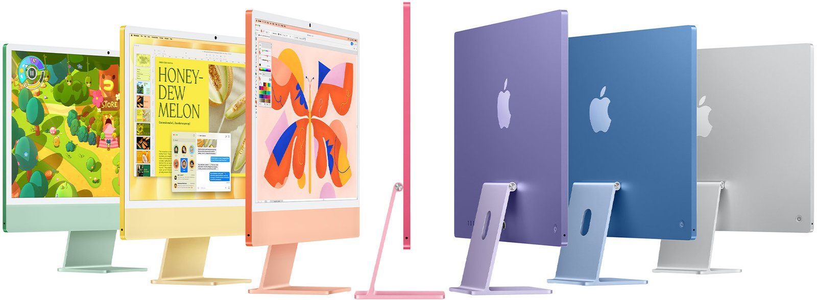 Apple iMac 24-Inch M4 Chip 10-Core CPU & GPU 16GB 512GB SSD