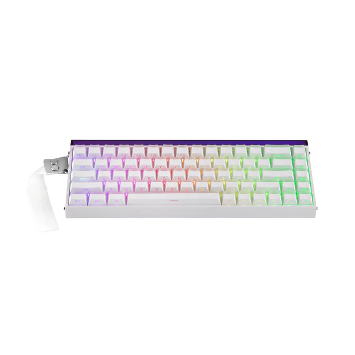 AULA 68 KEYS RGB 65% WIRED MECHANICAL GAMING KEYBOARD  BLACK KING SWITCH WHT-PRP HERO68HE thumbnail 11