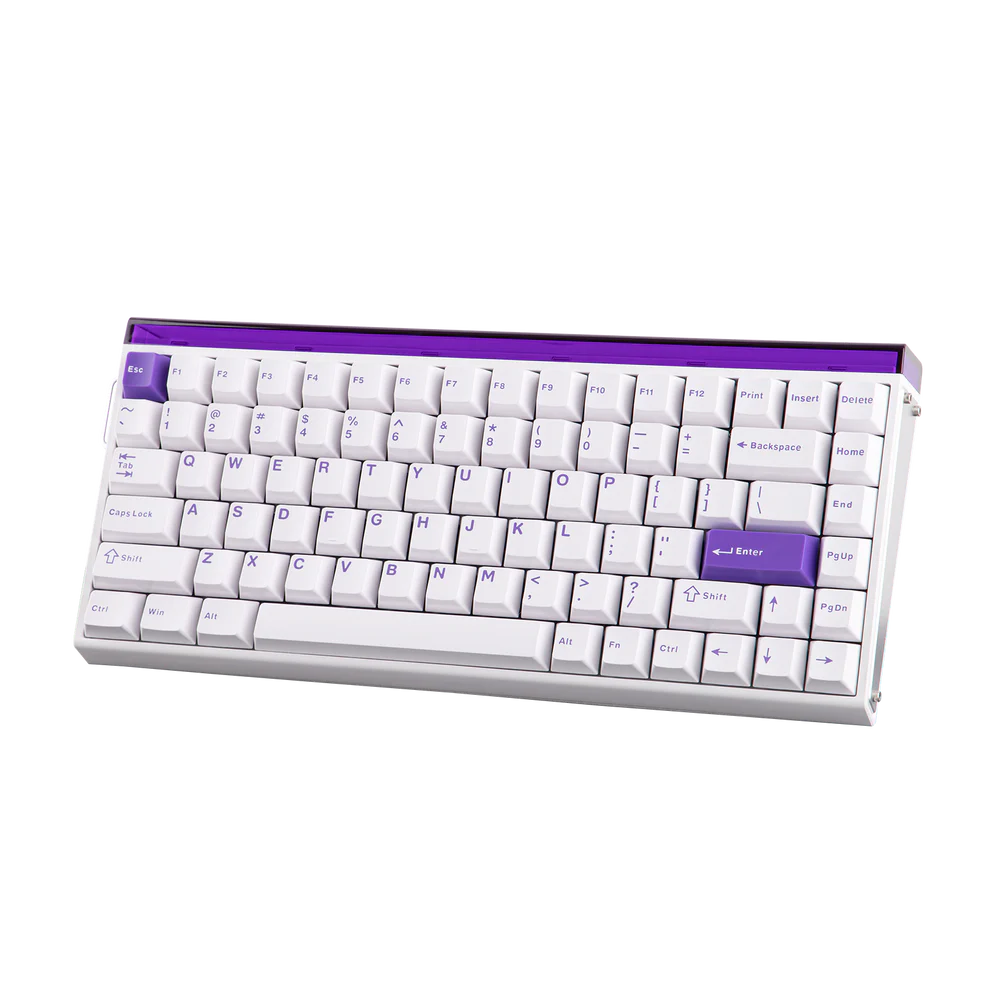 AULA 84 KEYS RGB 75% WIRED MECHANICAL GAMING KEYBOARD JADE KING MAGNETIC SWITCH PURPLE GRADIENT LIGH thumbnail 3