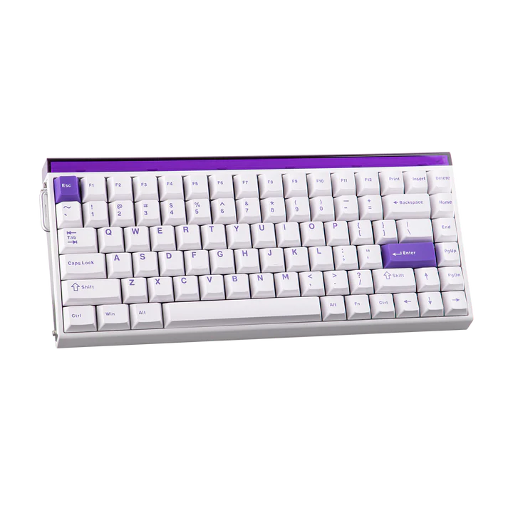AULA 84 KEYS RGB 75% WIRED MECHANICAL GAMING KEYBOARD JADE KING MAGNETIC SWITCH PURPLE GRADIENT LIGH thumbnail 4