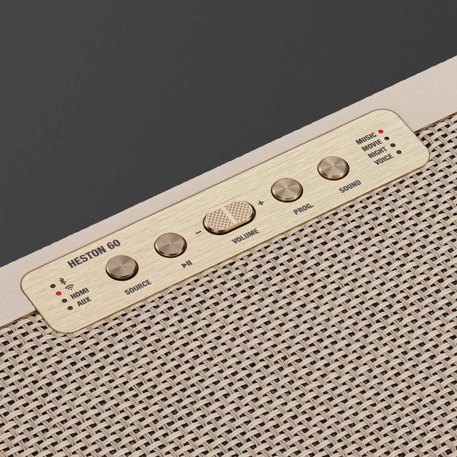 MARSHALL HESTON 60 TV SOUNDBAR CREAM 1007988 thumbnail 3