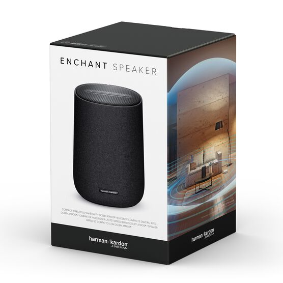 HARMAN KARDON ENCHANT COMPACT WIRELESS SPEAKER WITH DOLBY ATOMS BLACK HKENCHSPKBLKAS thumbnail 5