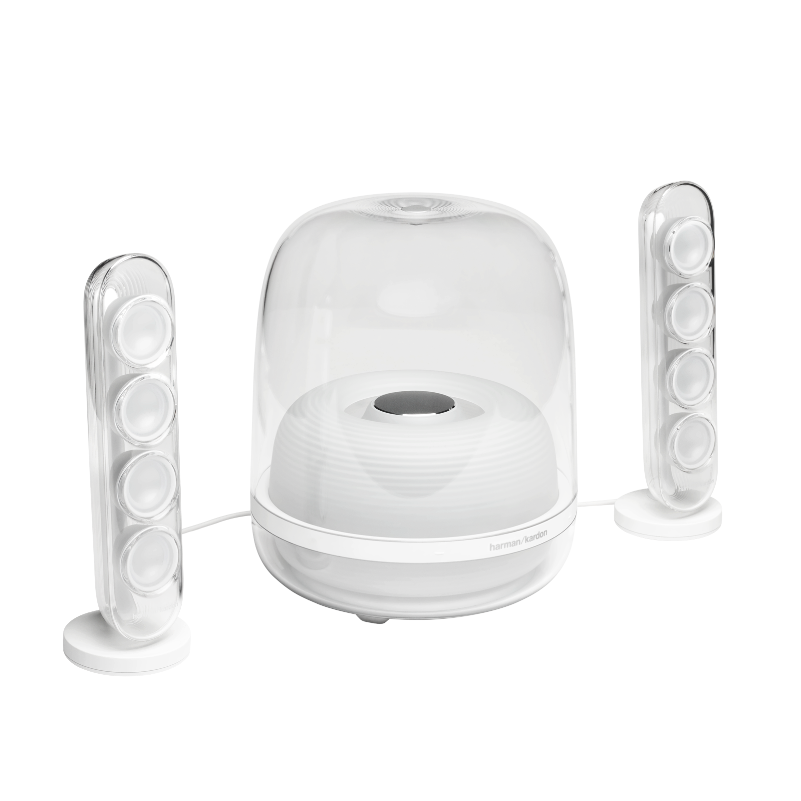HARMAN KARDON SOUND STICKS 4 BLUETOOTH WIRELESS 2.1 SPEAKER WHITE