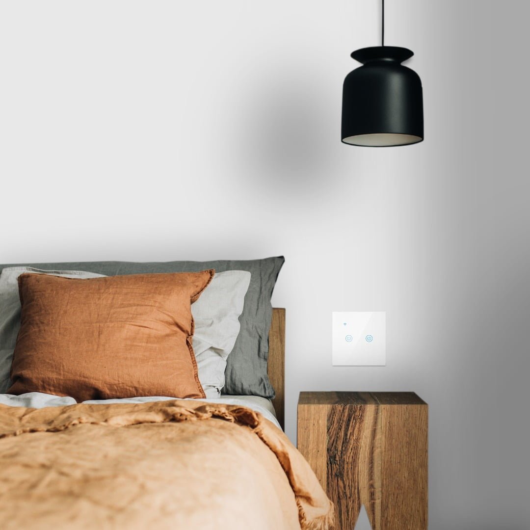 BLUPEBBLE HOM SMART WALL SWITCH 2 GANG HM-SMT2WALLSWITCH-WH thumbnail 9