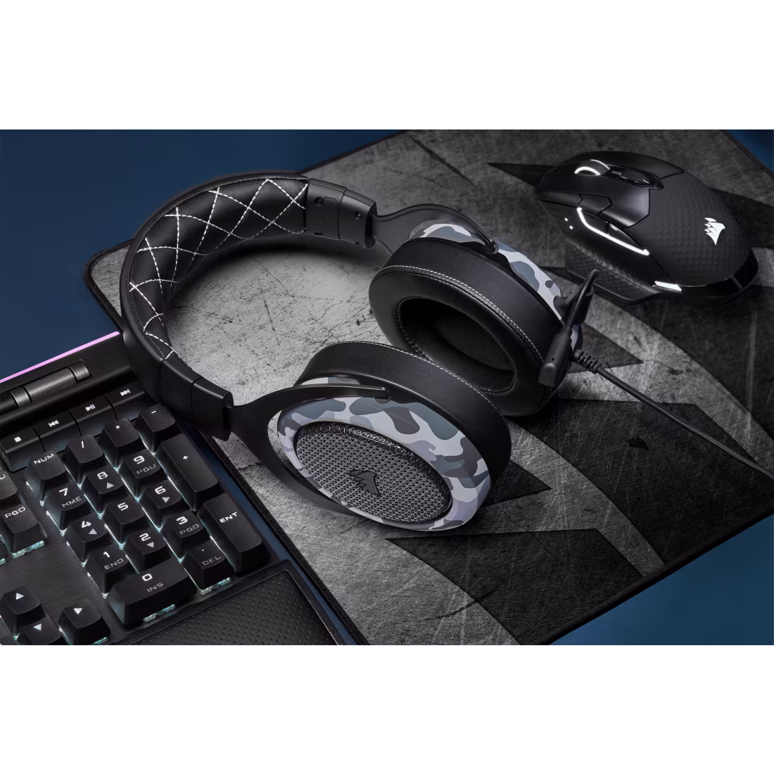 CORSAIR WIRED GAMING HEADSET HS60 HAPTIC CA-9011225-EU thumbnail 8
