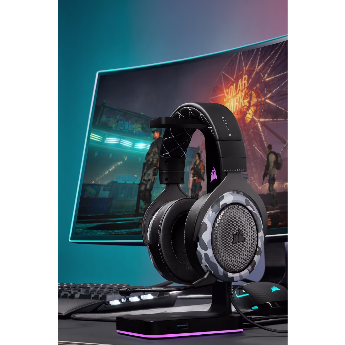 CORSAIR WIRED GAMING HEADSET HS60 HAPTIC CA-9011225-EU thumbnail 9