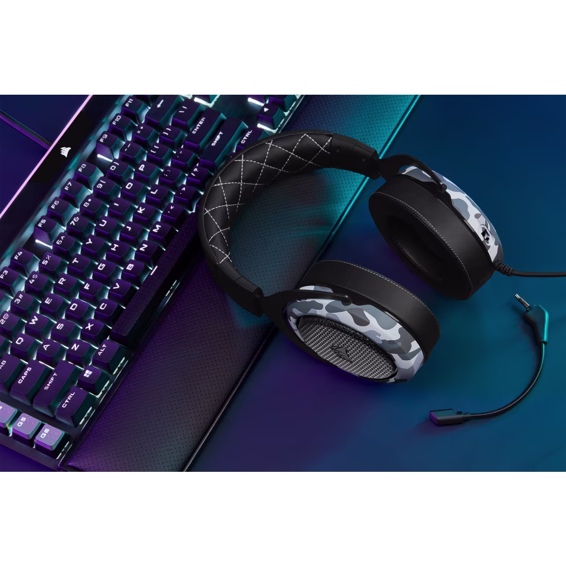 CORSAIR WIRED GAMING HEADSET HS60 HAPTIC CA-9011225-EU thumbnail 11