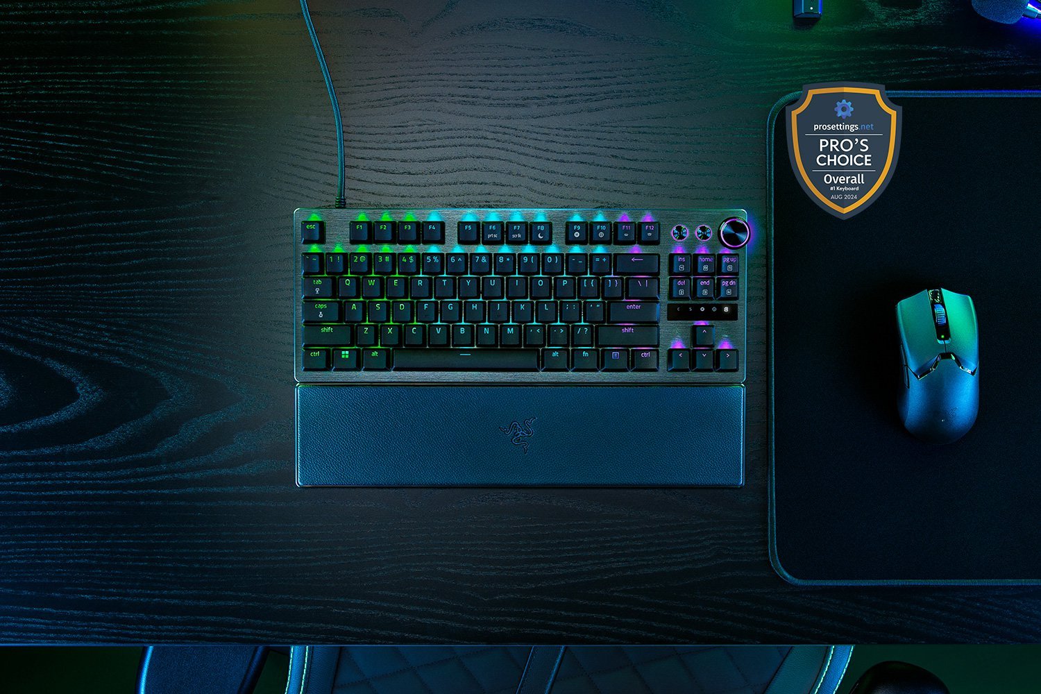 Razer Huntsman V3 Pro TKL Wired Analog Optical Esports Keyboard (RZ03-04981700-R3M1) - Precision and Speed for Gamers thumbnail 7