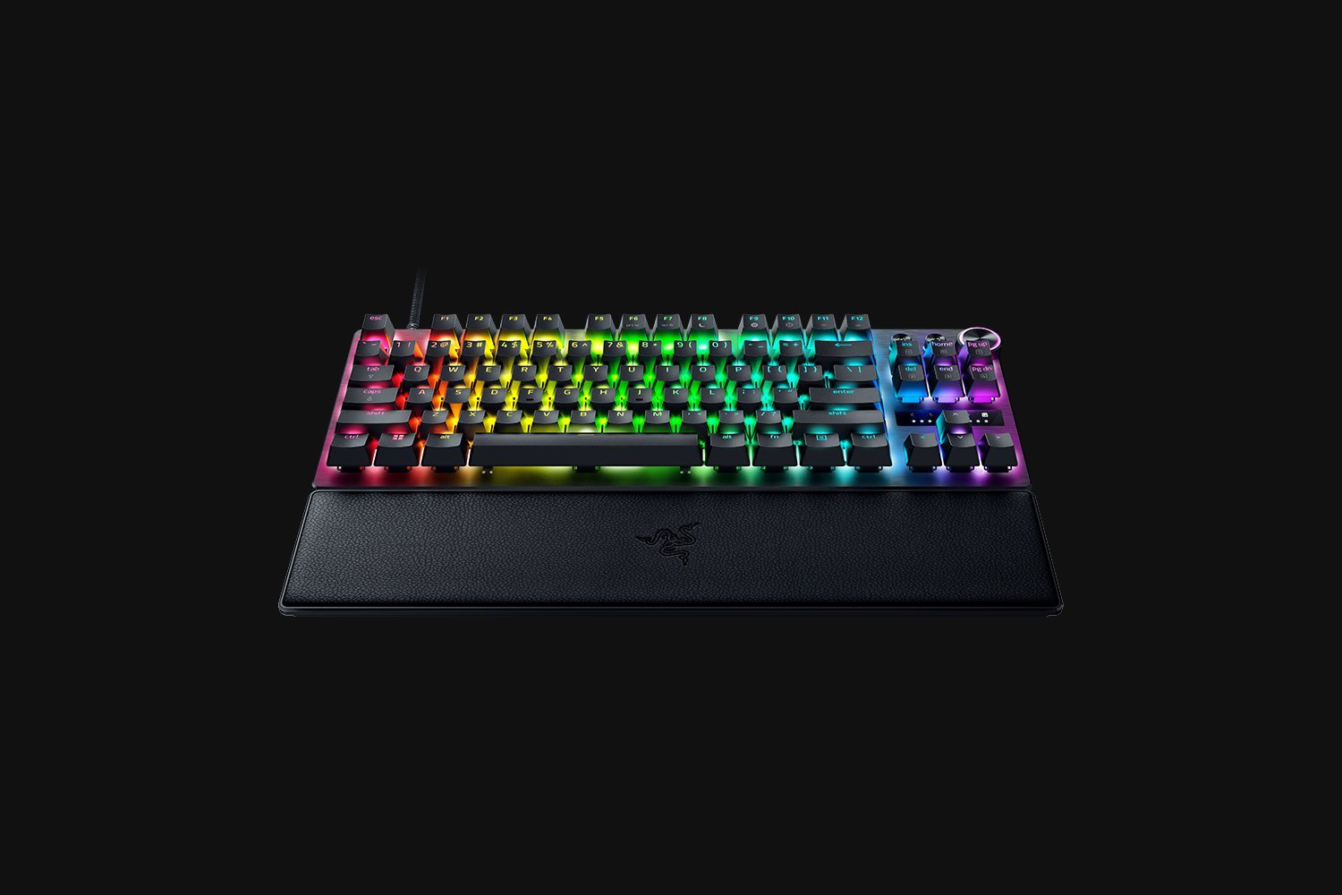 Razer Huntsman V3 Pro TKL Wired Analog Optical Esports Keyboard (RZ03-04981700-R3M1) - Precision and Speed for Gamers thumbnail 2