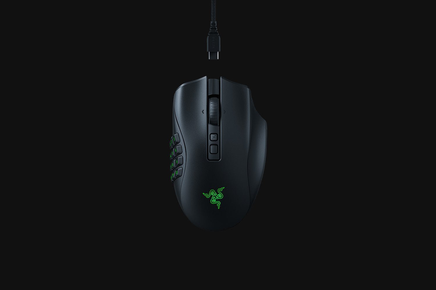 RAZER NAGA V2 PRO WIRELESS MOUSE BLACK RZ01-04400100-R3G1