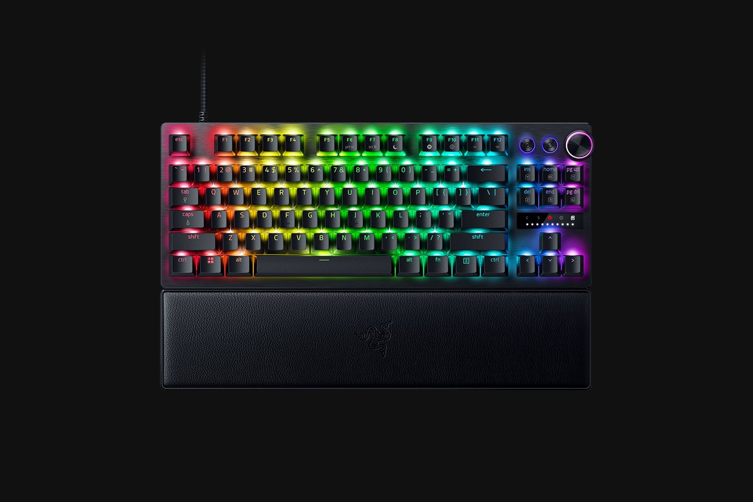 Razer Huntsman V3 Pro TKL Wired Analog Optical Esports Keyboard (RZ03-04981700-R3M1) - Precision and Speed for Gamers thumbnail 3