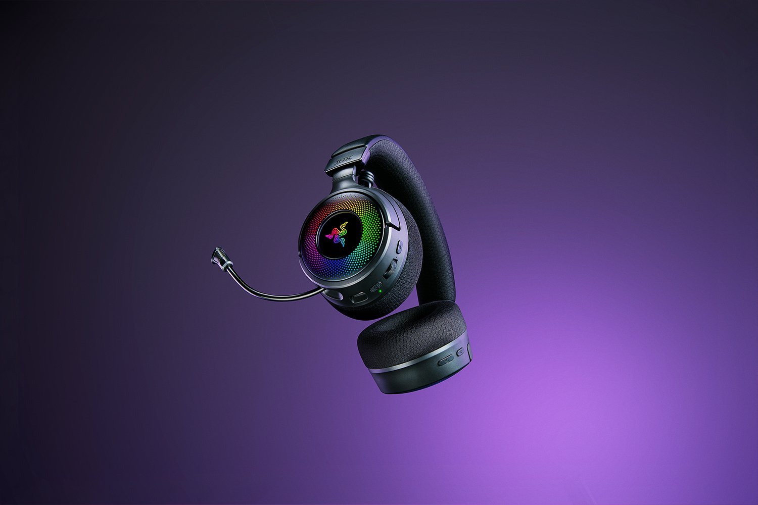 Razer Kraken V4 Wireless Gaming Headset (Black, RZ04-05170100-R3M1) - Immersive Sound and Comfort thumbnail 3