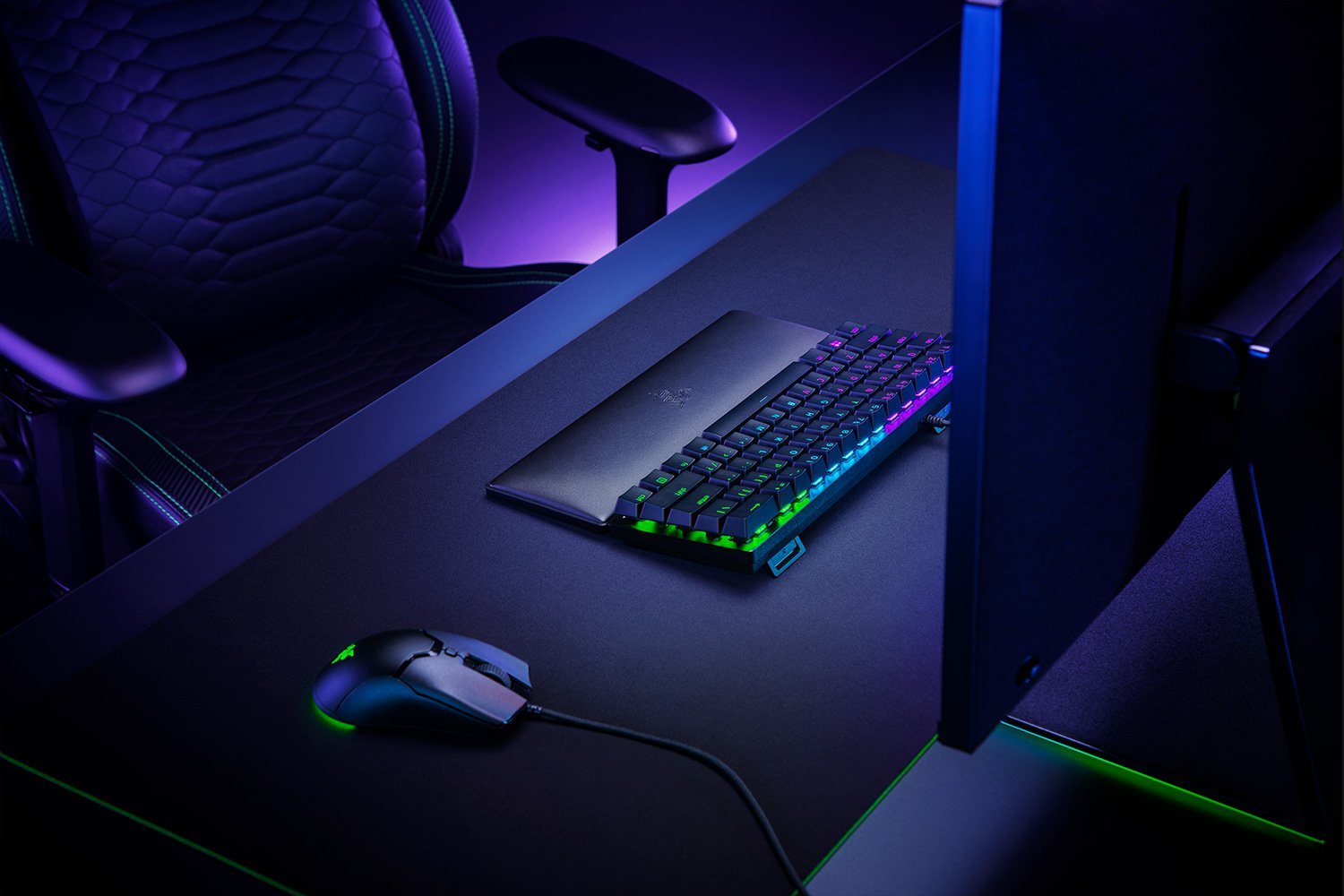 Razer Ergonomic Wrist Rest for Mini Keyboards (RC21-01720100-R3M1) - Compact Support for Comfortable Typing thumbnail 6