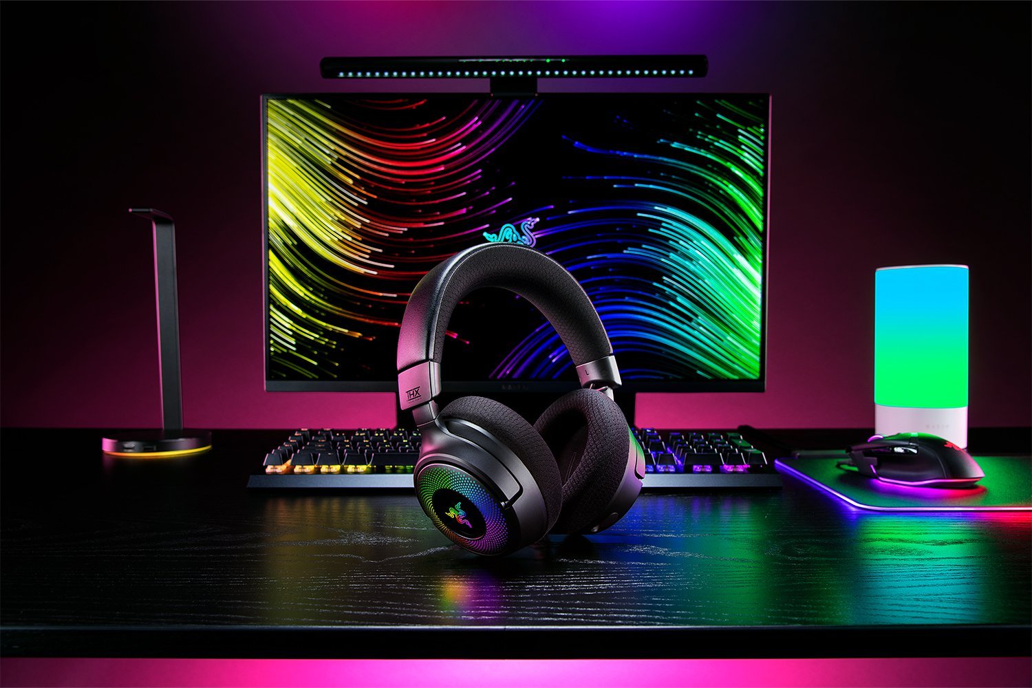 Razer Kraken V4 Wireless Gaming Headset (Black, RZ04-05170100-R3M1) - Immersive Sound and Comfort thumbnail 6