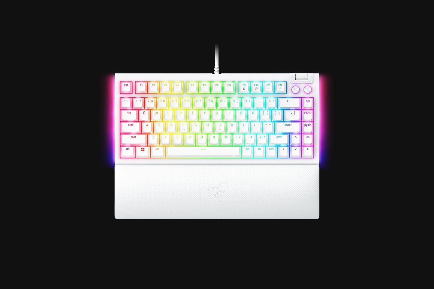 RAZER BLACKWIDOW V4 75% WHITE ED US LAYOUT RZ03-05001700-R3M1