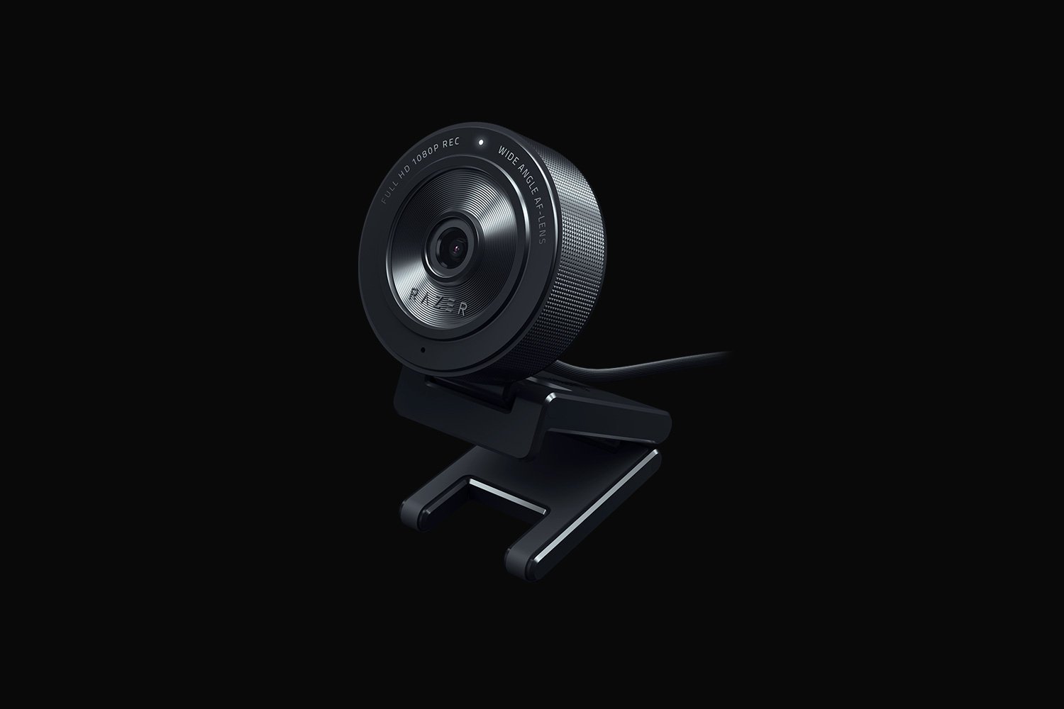 Razer Kiyo X Streaming Webcam – Full HD Clarity, Adjustable Focus (RZ19-04170100-R3M1)