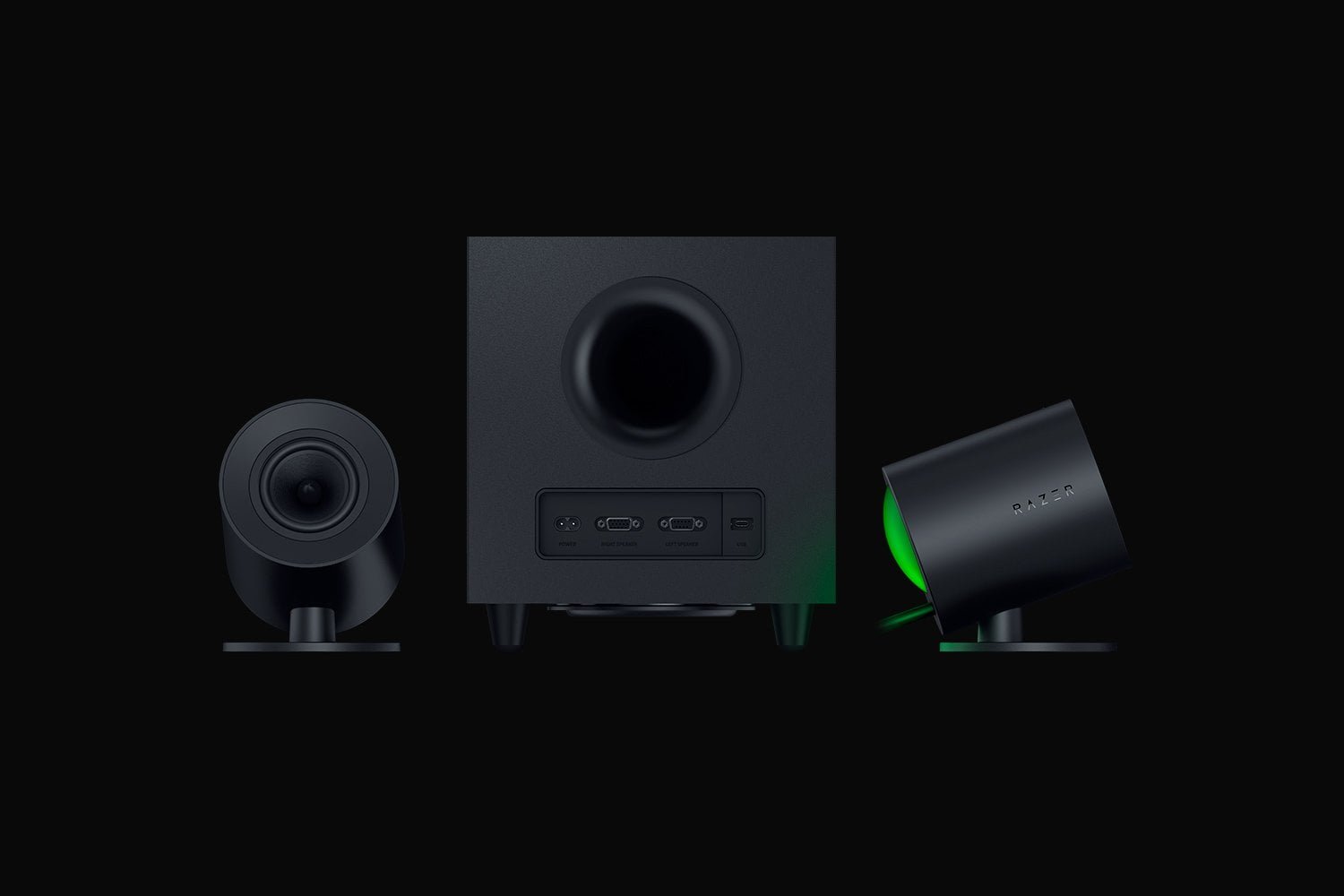 RAZER NOMMO V2 FULL RANGE 2.1 PC GAMING SPEAKERS & WIRED SUBWOOFER RZ05-04750100-R3G1
