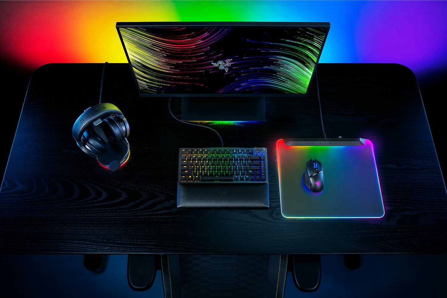 Razer Firefly V2 Pro RGB Gaming Mouse Mat (RZ02-04920200-R3M1) - Ultra-Smooth Surface with Customizable Chroma Lighting thumbnail 7